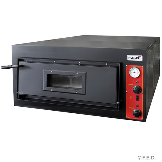 EP-1-1 - Deep Model - Germany's Black Panther Pizza Deck Oven
