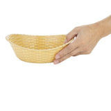 Olympia Kristallon Oval Polypropylene Basket - 215x160mm 8 1/2x6 1/4"