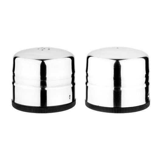 Jumbo Salt & Pepper Shaker Set St/St