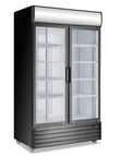 Double Glass Door Mounted Fridge P1000WB-A