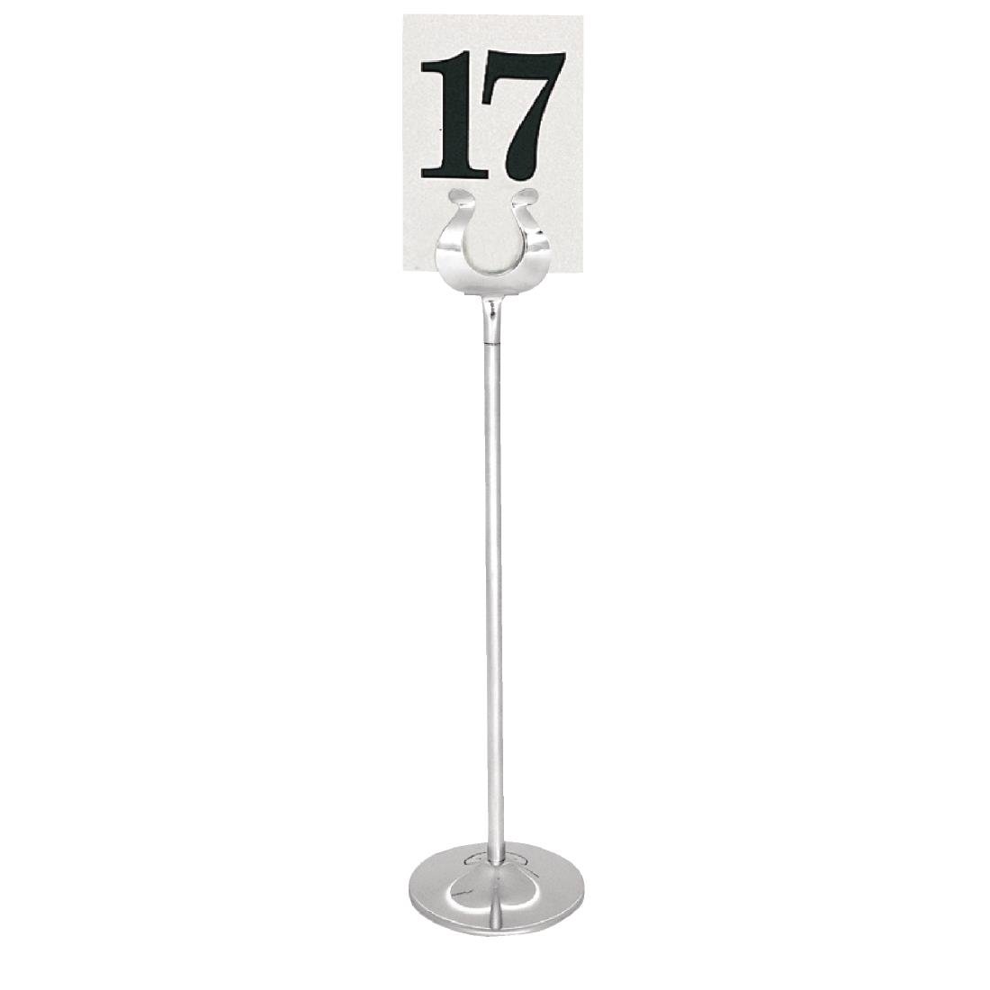 Olympia Table Number Stand St/St - 255mm 10in