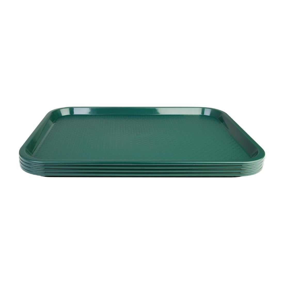 EDLP - Olympia Kristallon Foodservice Tray Forest Green - 305x415mm