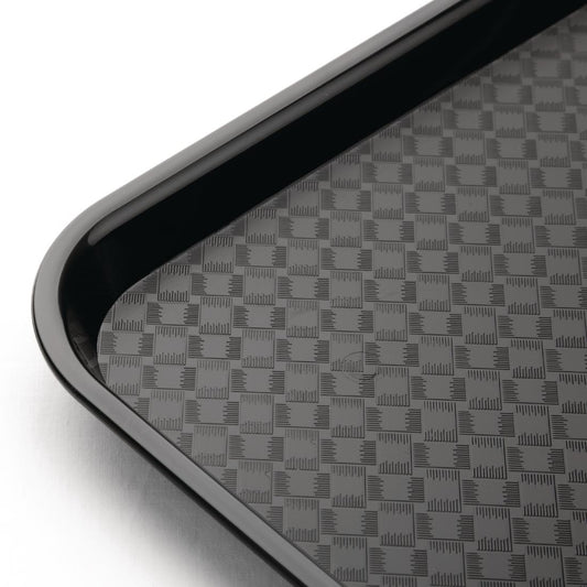 EDLP - Olympia Kristallon Foodservice Tray Black - 350x450mm