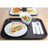 EDLP - Olympia Kristallon Foodservice Tray Dark Brown - 350x450mm