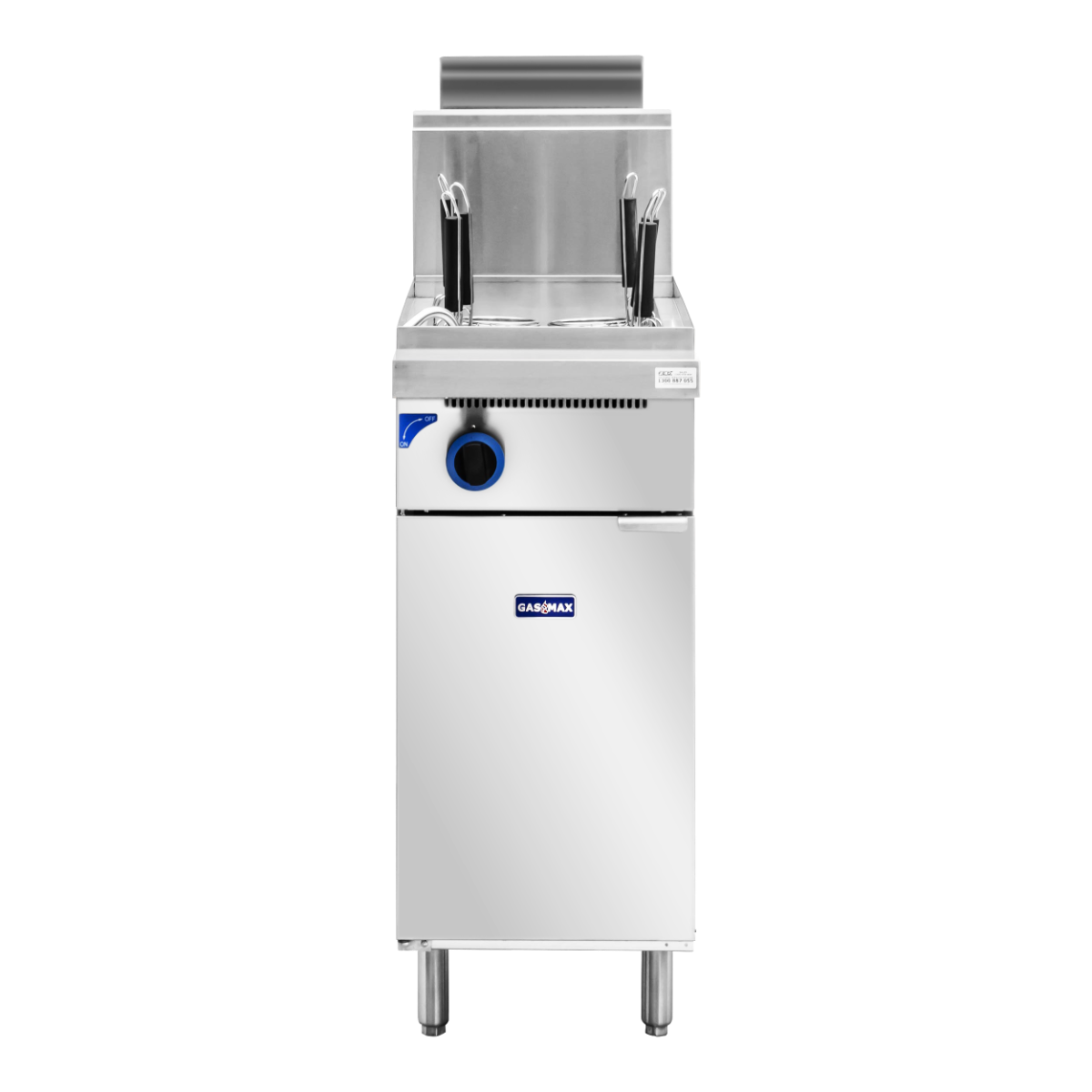 Gasmax V Pan Natural Gas 6 Baskets Pasta and Noodle Cooker PC150-6