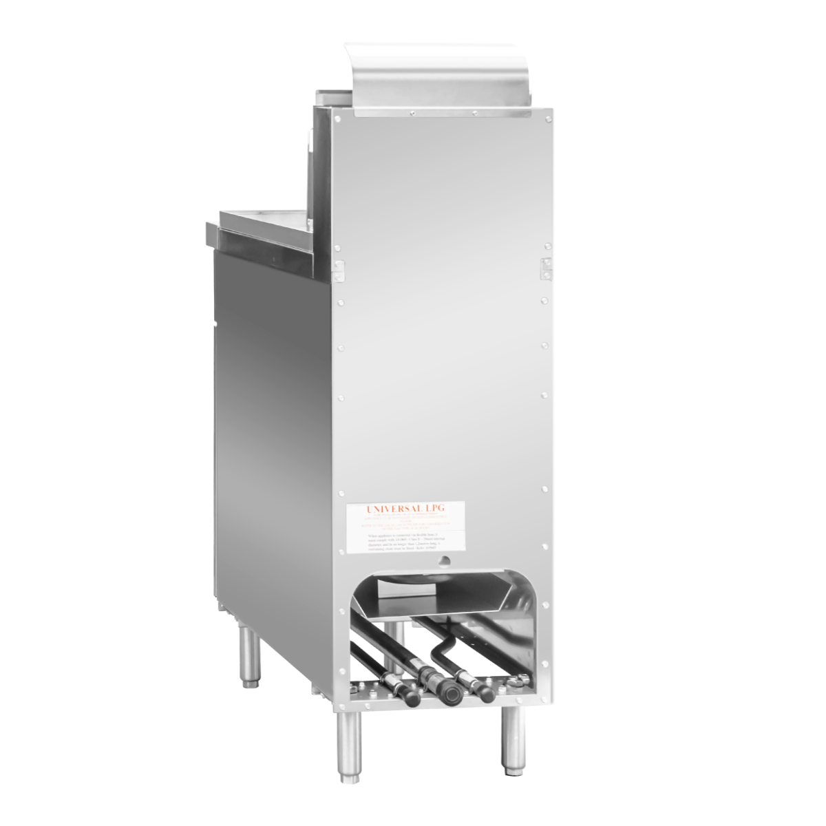 Gasmax V Pan Natural Gas 6 Baskets Pasta and Noodle Cooker PC150-6