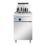 PC150-9 - V Pan Natural Gas 9 Baskets Pasta and Noodle Cooker
