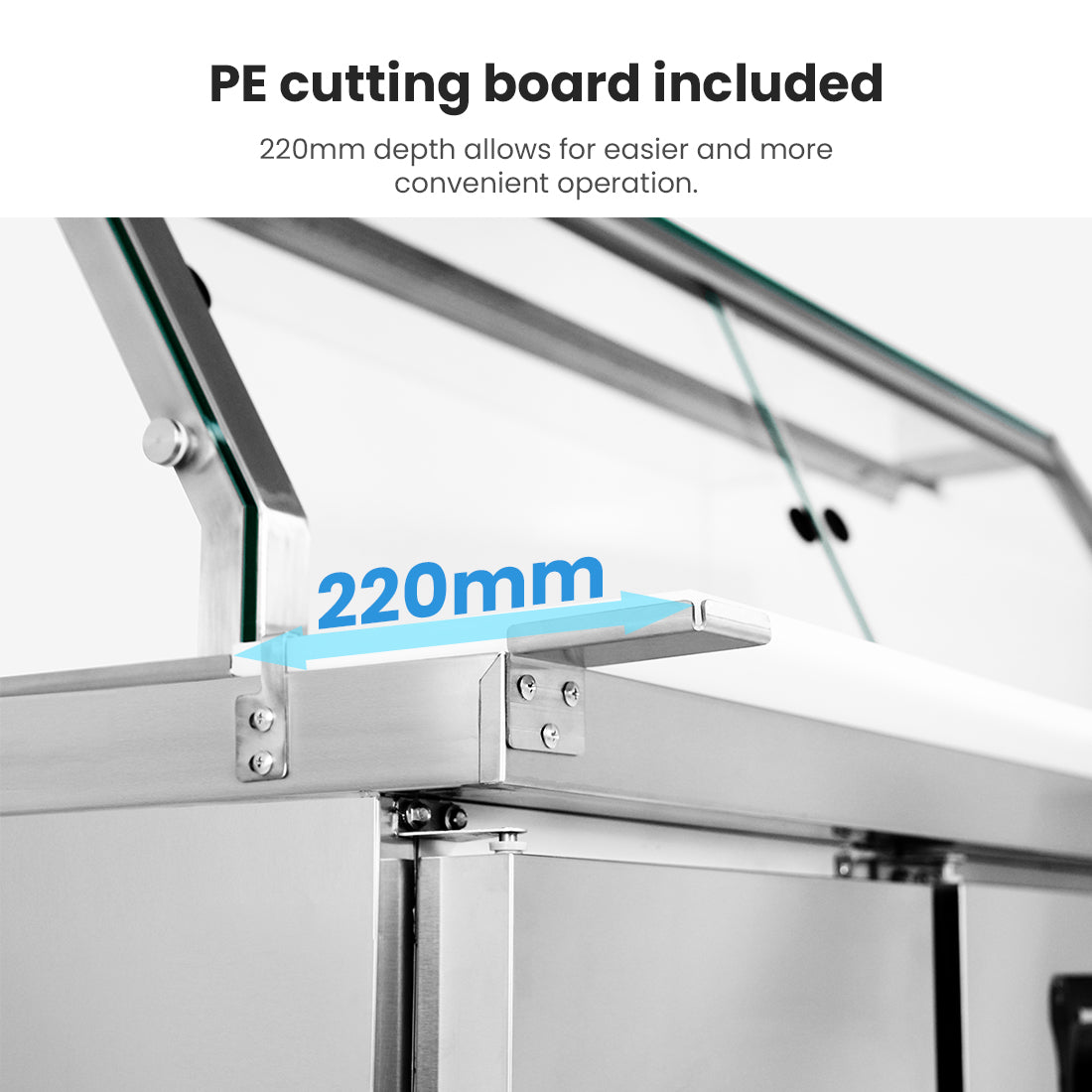Thermaster Cold Salad & Noodle Bar 5x1/1 GN Pans - PG180FA-XG