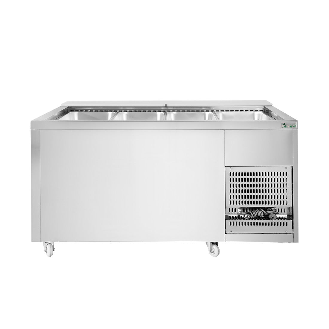 Thermaster Two Door Cold Bench Salad Station 4x1/1 GN Pans - PG150FA-XB