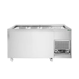 Thermaster Two Door Cold Bench Salad Station 4x1/1 GN Pans - PG150FA-XB