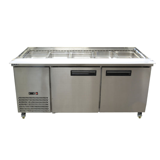 PG180FA-B Bench Station Two Door - 5x1/1 GN Pans