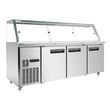 Thermaster Cold Salad & Noodle Bar 6x1/1 GN Pans - PG210FA-XG