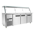 2NDs: Thermaster Cold Salad & Noodle Bar 6x1/1 GN Pans - PG210FA-XG-NSW2170