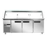 Thermaster Cold Salad & Noodle Bar 6x1/1 GN Pans - PG210FA-XG