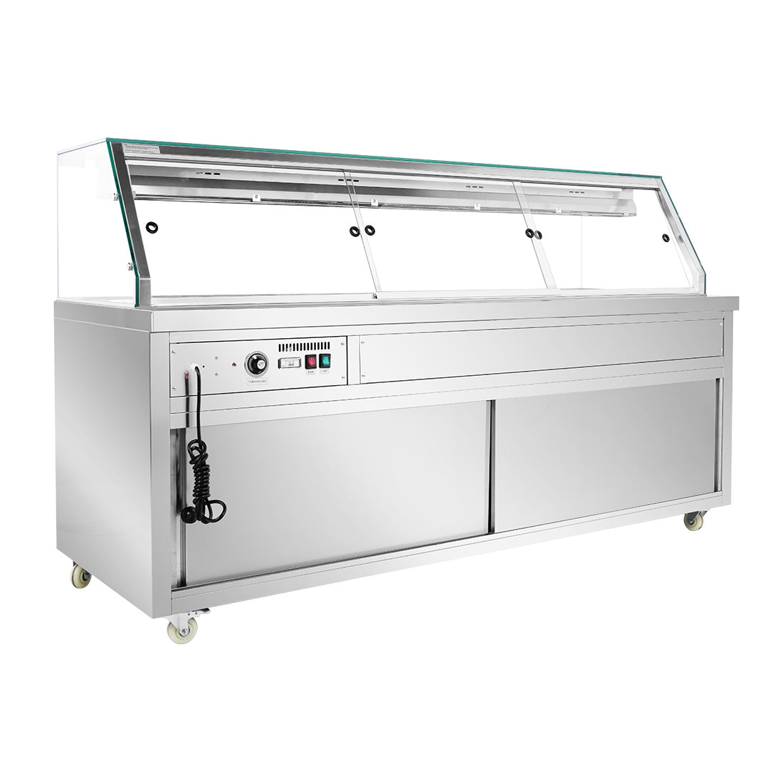 2NDs: Thermaster Wet and Dry Bain Marie Display 6x1/1 GN Pans - PG210FE-XG-NSW2191