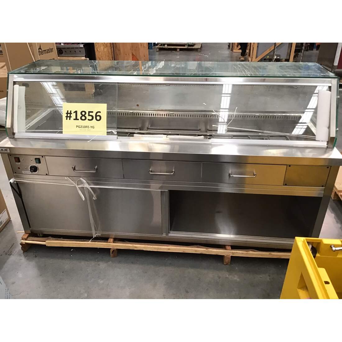 2NDs: Thermaster Heated Bain Marie Food Display PG210FE-YG-NSW1856