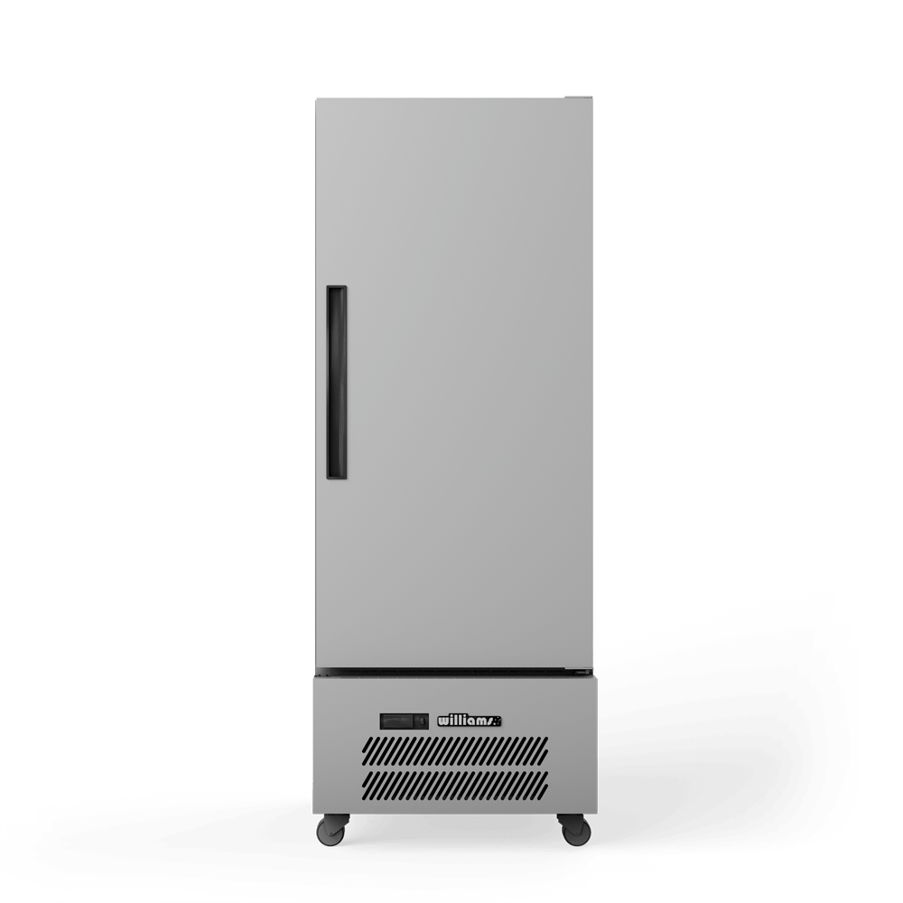 HQS1SSHC Quartz Star - One Door Stainless Steel Upright Storage Refrigerator