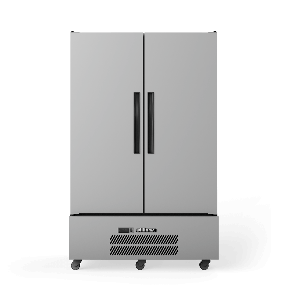 HQS2SSHC Quartz Star - Two Door Stainless Steel Upright Storage Refrigerator