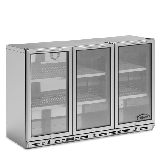 BC3SS Bottle Cooler - Three Door Stainless Steel Bottle Cooler
