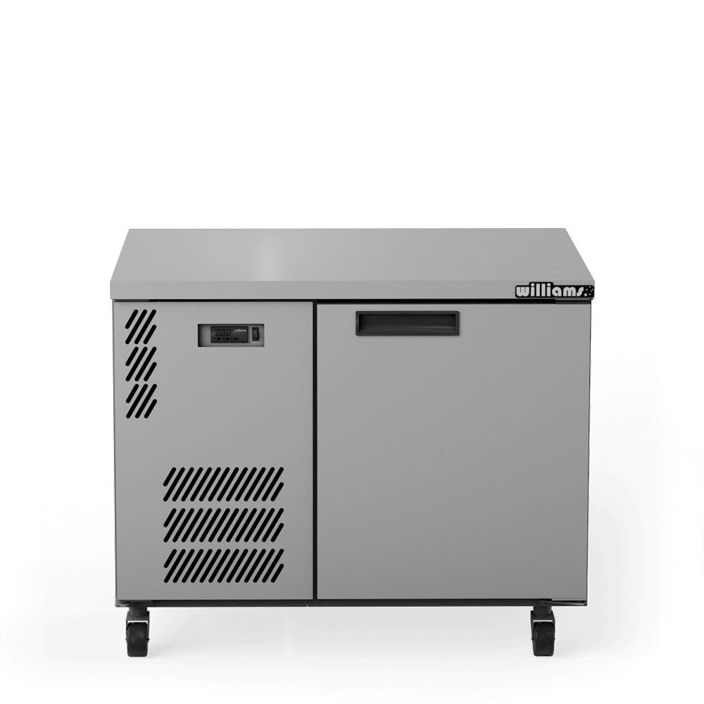 HB1USS Boronia - One Door Stainless Steel Under Counter Display Refrigerator