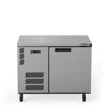 HB1USS Boronia - One Door Stainless Steel Under Counter Display Refrigerator