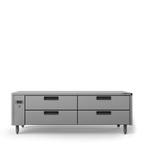 JL4R Jarrah - Four Drawer Remote Lowline Refigerator