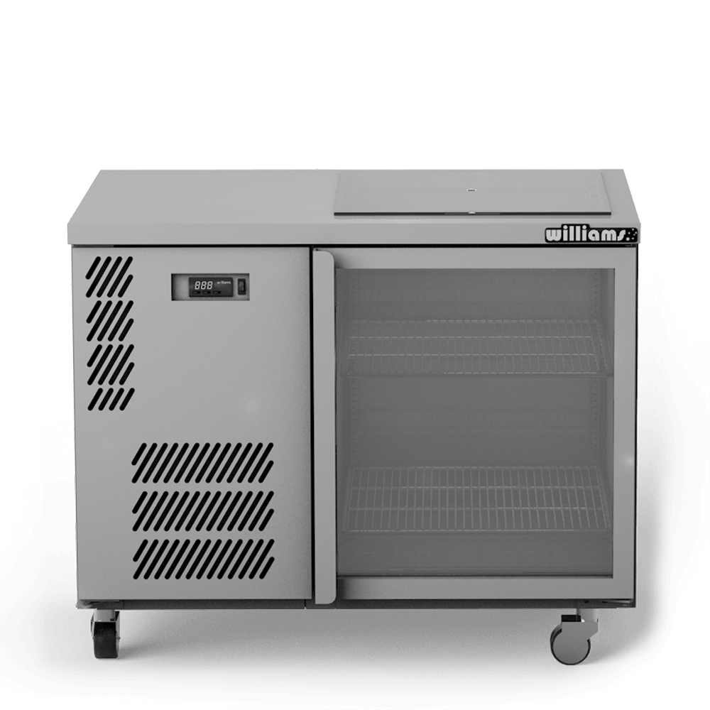 GC1UGD Glass Chiller - One Door Glass Chiller With Two Shelves