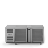 GC2UGDSL Glass Chiller - Two Door Spring Loaded Glass Chiller