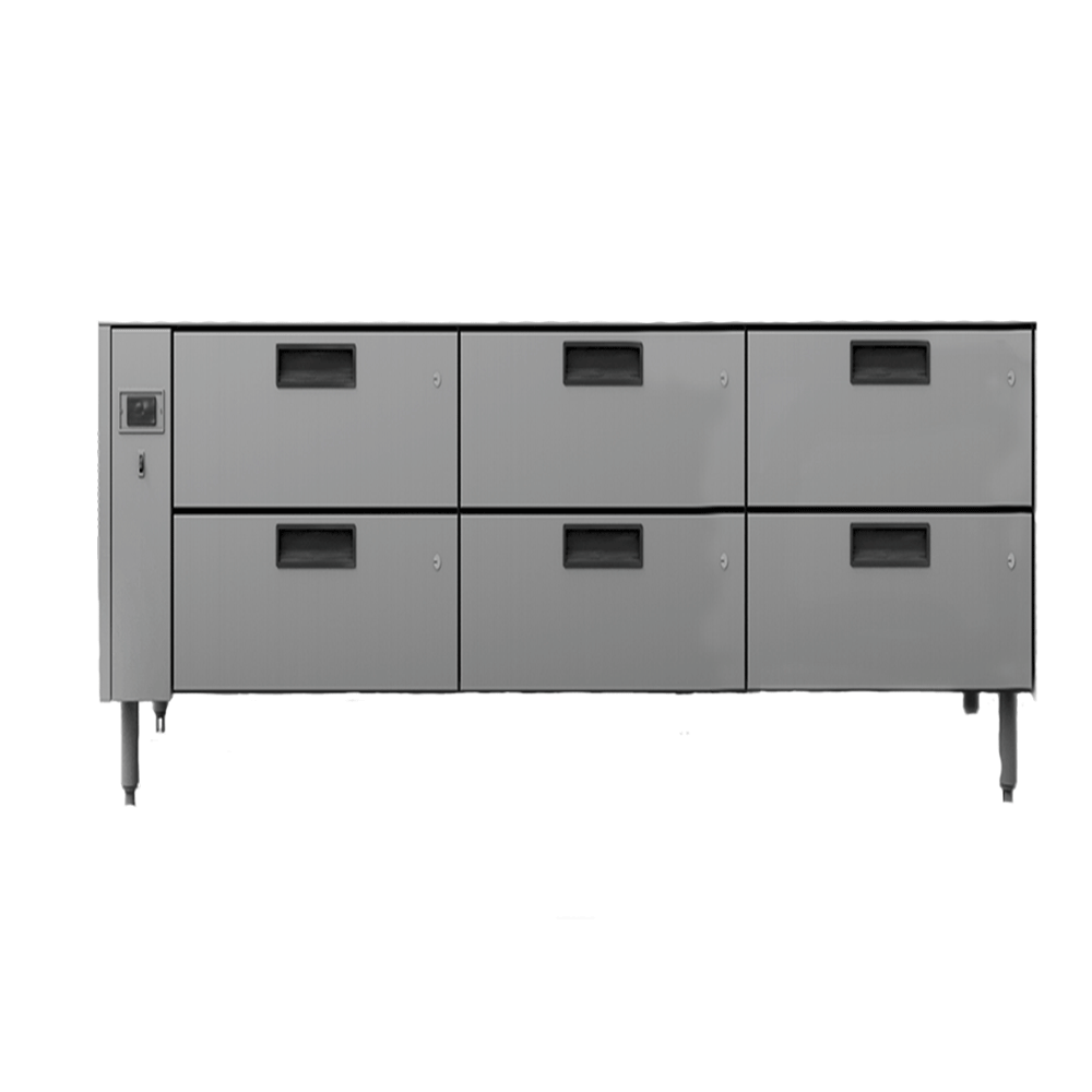 JL6R Jarrah - Six Drawer Remote Hiline Refigerator