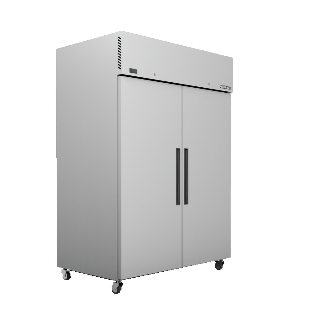 LC2TSS Crystal - Two Door  Stainless Steel Upright Bakery Freezer