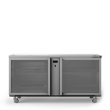 GC25RGDSL Glass Chiller - Two Door Remote Spring Loaded Glass Chiller - 500 x 500 baskets