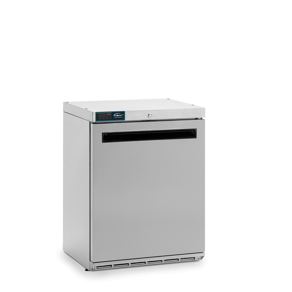 LA135SS-HC Amber Hydrocarbon  - One Door Under Counter Storage Freezer