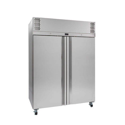 HG2SSHC Garnet - Two Door 2/1 Gn Stainless Steel Upright Refrigerator