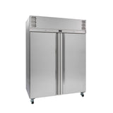HG2SSHC Garnet - Two Door 2/1 Gn Stainless Steel Upright Refrigerator