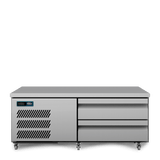 HUBC7 Under Broiler Counter - Two Drawer Self Contained Lowline Refigerator