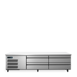 HUBC20 Under Broiler Counter - Four Drawer Self Contained Lowline Refigerator