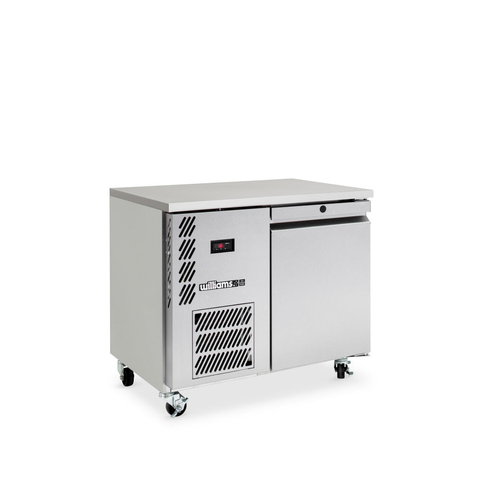 HO1USS Opal - One Door Stainless Steel Under Counter Storage Refrigerator