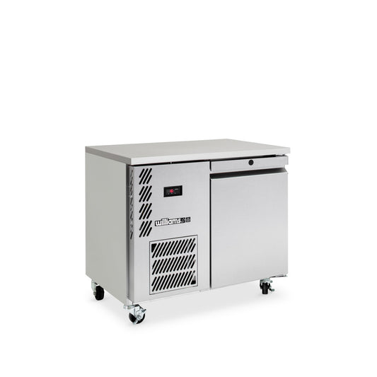 LO1USS Opal - One Door Stainless Steel Under Counter Storage Freezer