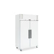 LP2SW Pearl - Two Door White Colorbond Upright Storage Freezer
