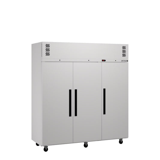 LP3SW Pearl - Three Door White Colorbond Upright Display Freezer