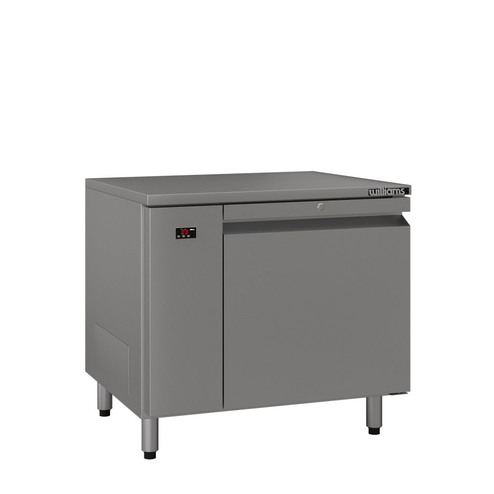 LE1RSS Emerald - One Door Stainless Steel Remote Under Counter Storage Freezer