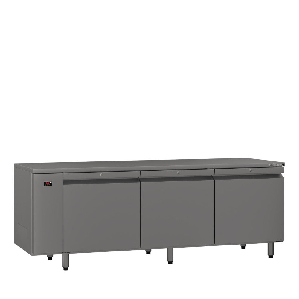 LE3RSS Emerald - Three Door Stainless Steel Remote Under Counter Freezer