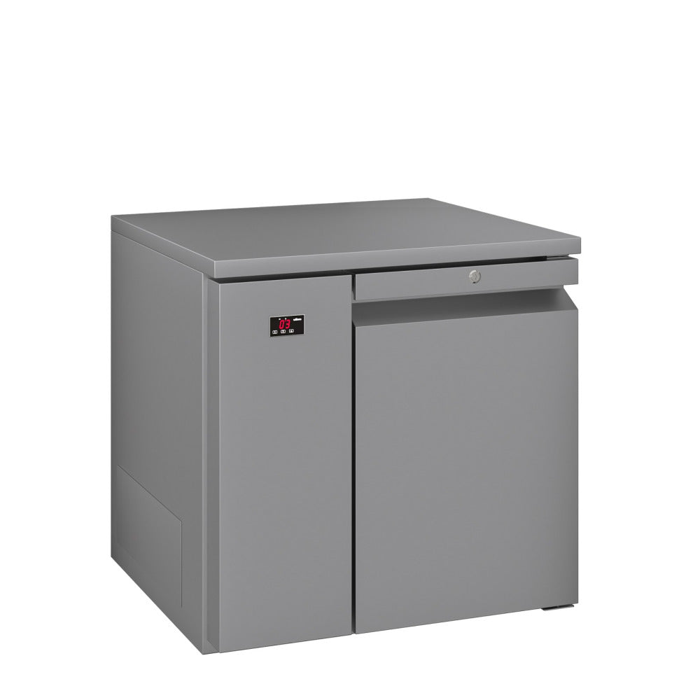 LO1RSS Opal - One Door Stainless Steel Remote Under Counter Storage Freezer