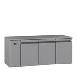 LO3RSS Opal - Three Door Stainless Steel Remote Under Counter Freezer