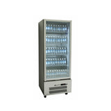 HQS1GSHC Quartz Star - One Door Stainless Steel Upright Display Refrigerator