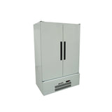 HQS2SWHC Quartz Star - Two Door White Colorbond Upright Storage Refrigerator