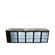 HC5RGB Cameo - Five Door Black Colorbond Remote Back Bar Counter Display Refrigerator