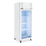 LP1GW Pearl - One Door White Colorbond Upright Display Freezer