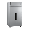 HPR2SS Pearl - Slim Two Door Stainless Steel Upright Storage Refrigerator