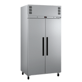 LPR2SS Pearl - Slim Two Door Stainless Steel Upright Storage Freezer